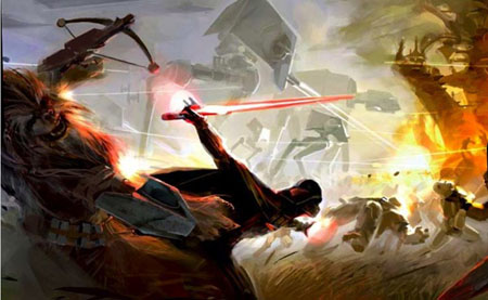 star wars force unleashed concept art